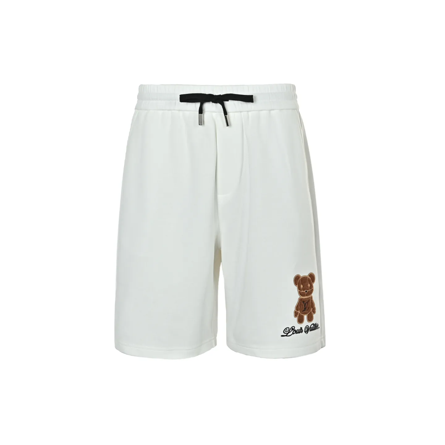 Louis Vuitton/Louis Vuitton 26ss towel patch bear shorts